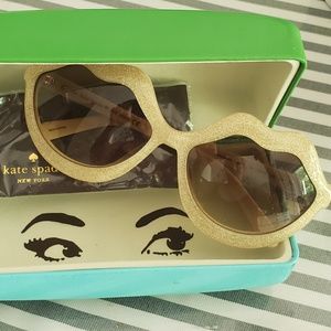 Kate Spade lip sunglasses